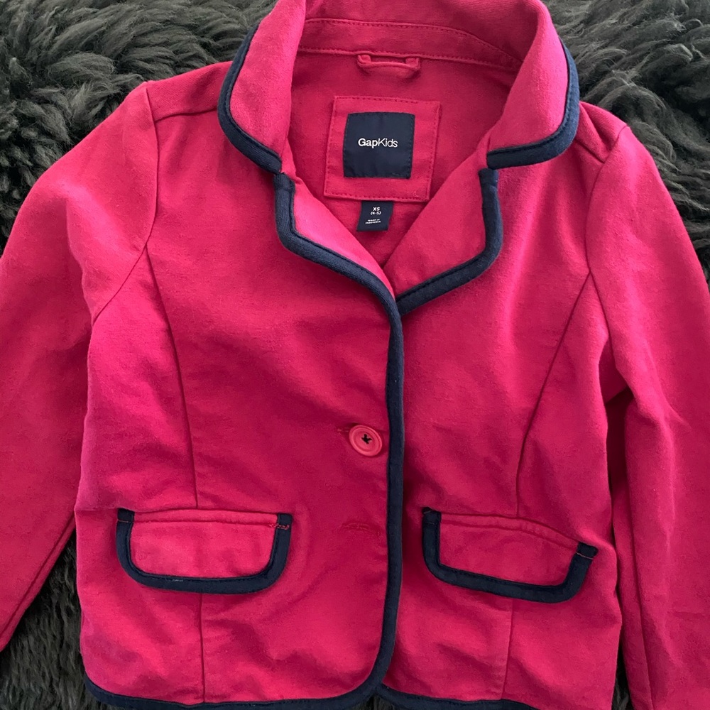 Gap Kids Pink Blazer With Pockets